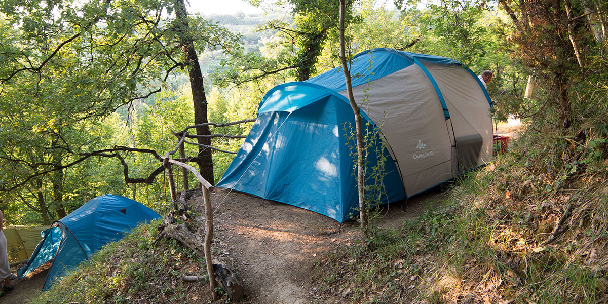 Kaki plac družinski kamp