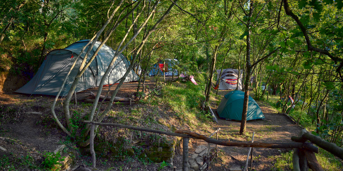Kaki plac družinski kamp